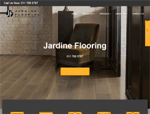 Tablet Screenshot of jardineflooring.co.za